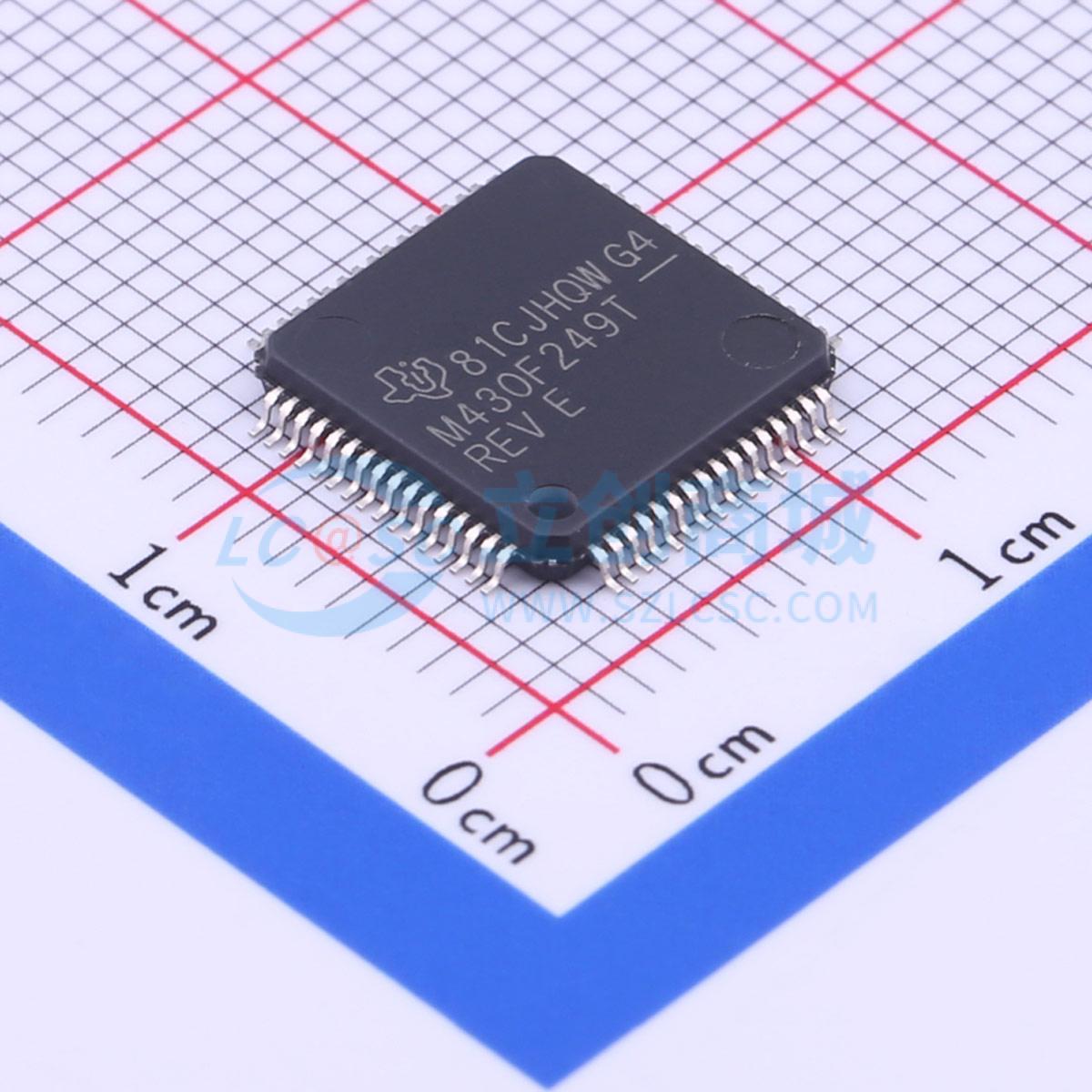 Comparator MSP430f249TPMR Texas Instruments LQFP-64(10x10) - Techcore Việt Nam