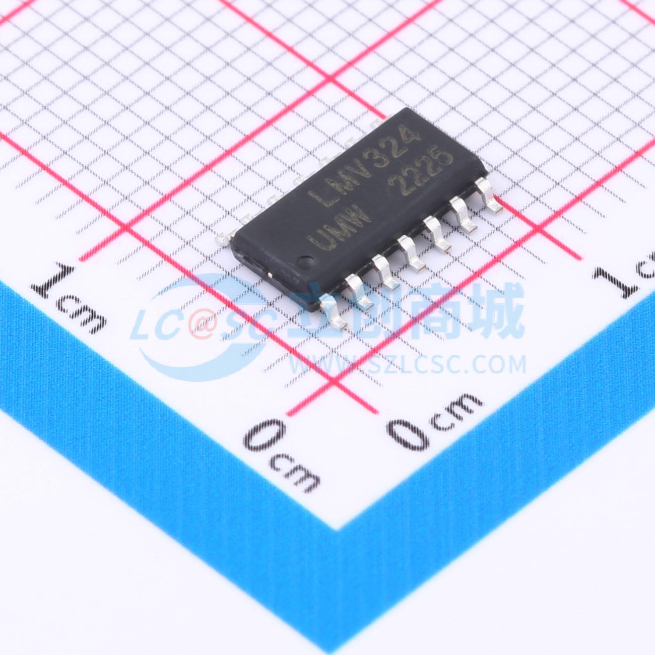IC Khuếch Đại Thuật Toán LMV324IDR UMW SOP-14 1 kênh Rail-to-Rail 1 MHz - Techcore Việt Nam