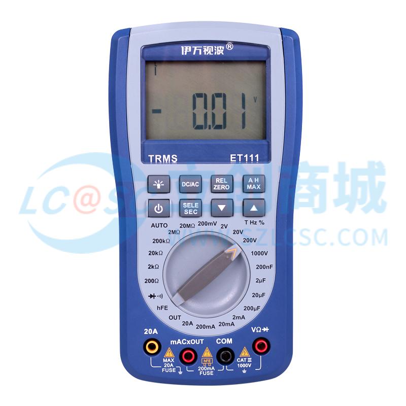 Đồng hồ vạn năng ET111 e+erne True RMS Dùng Cho Đo Kiểm Điện Tử - Techcore Việt Nam