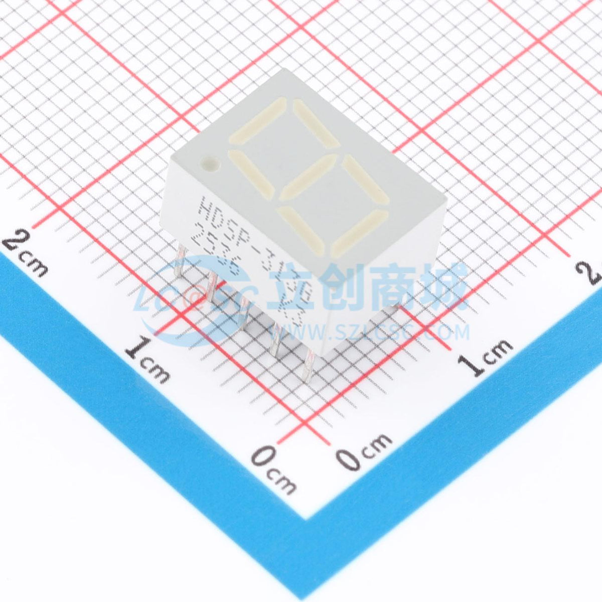 LED 7 đoạn HDSP-313G Broadcom DIP-10 - Techcore Việt Nam
