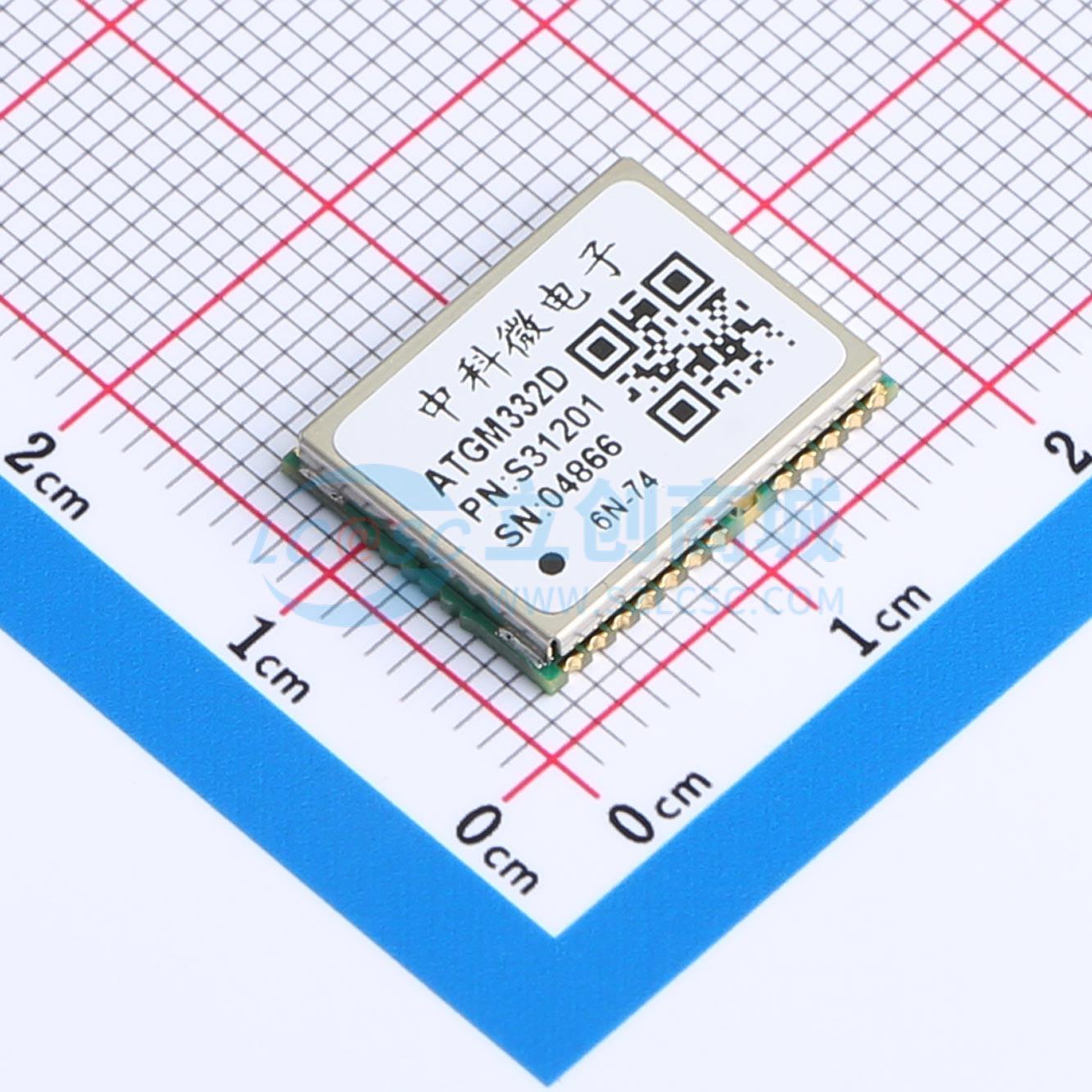 Module Định Vị GNSS/GPS ATGM332D-6N-74 Hangzhou Zhongke Microelectronics SMD 16x12.2mm - Techcore Việt Nam