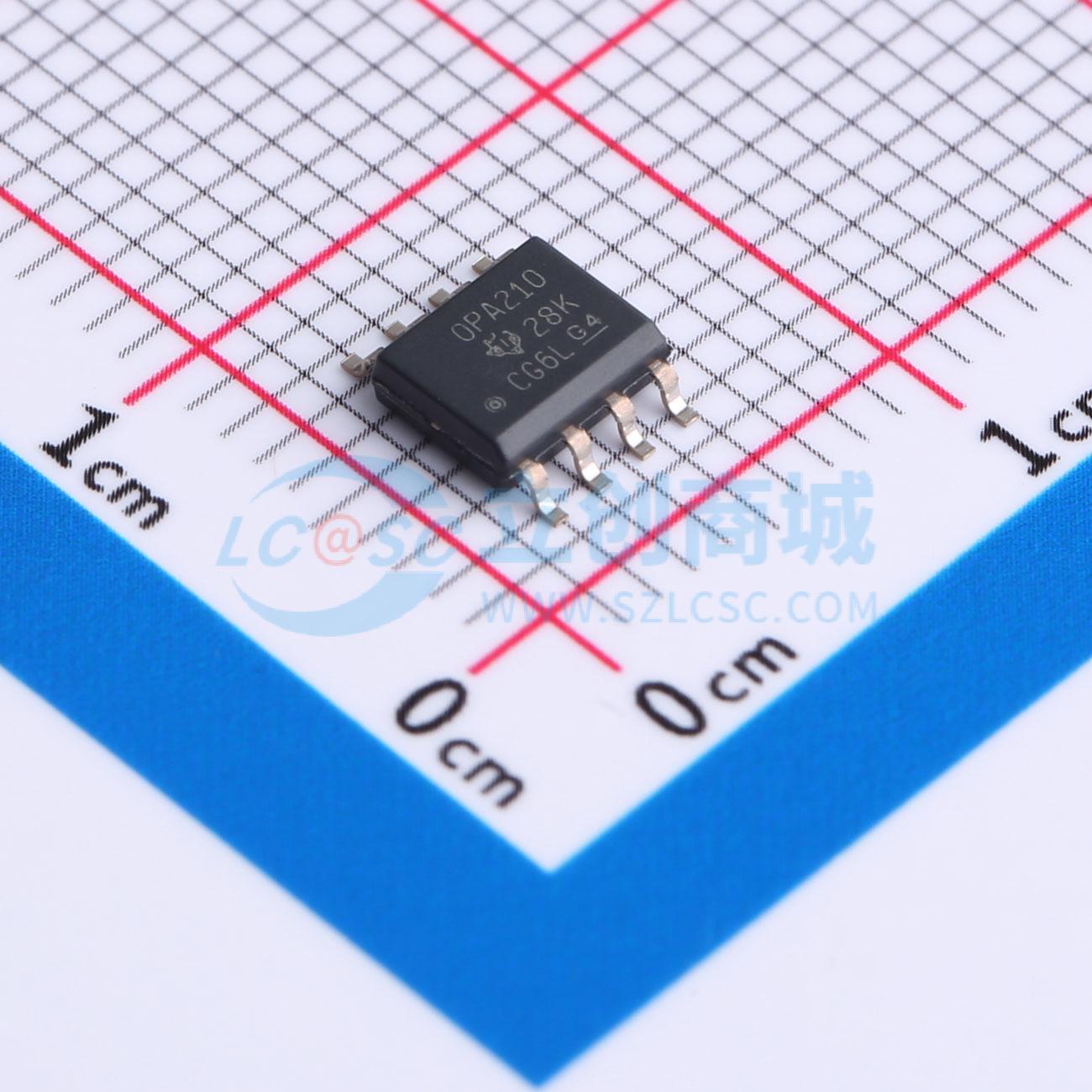 IC Khuếch Đại Thuật Toán Chính Xác OPA210IDR Texas Instruments SOIC-8 1 kênh 4.5–36 V - Techcore Việt Nam