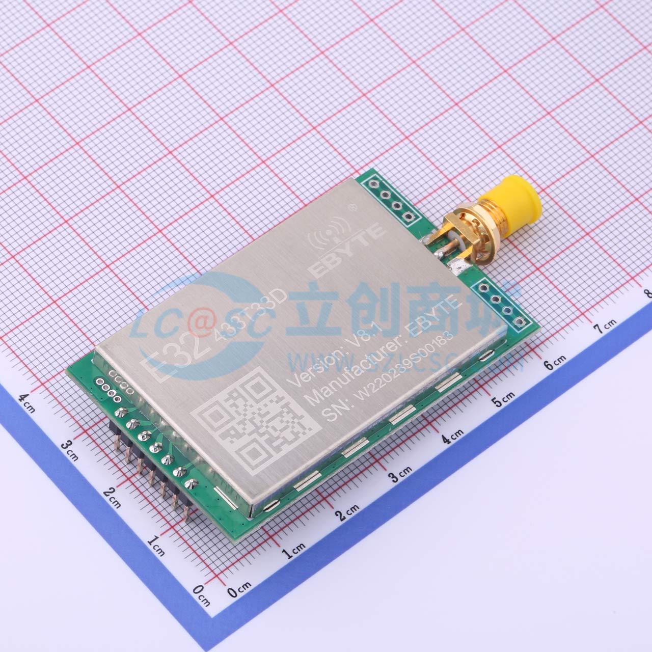 Module LoRa E32-433T33D EBYTE Xuyên lỗ Cho IoT Và Thiết Bị Nhúng - Techcore Việt Nam
