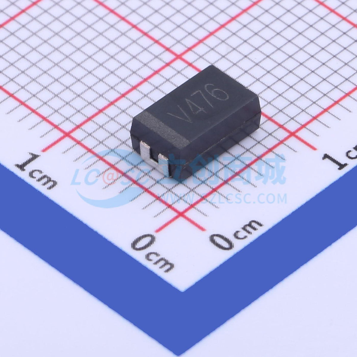 Linh kiện điện tử CA55-D035M476T CASE-D-7343-28(mm) - Techcore Việt Nam