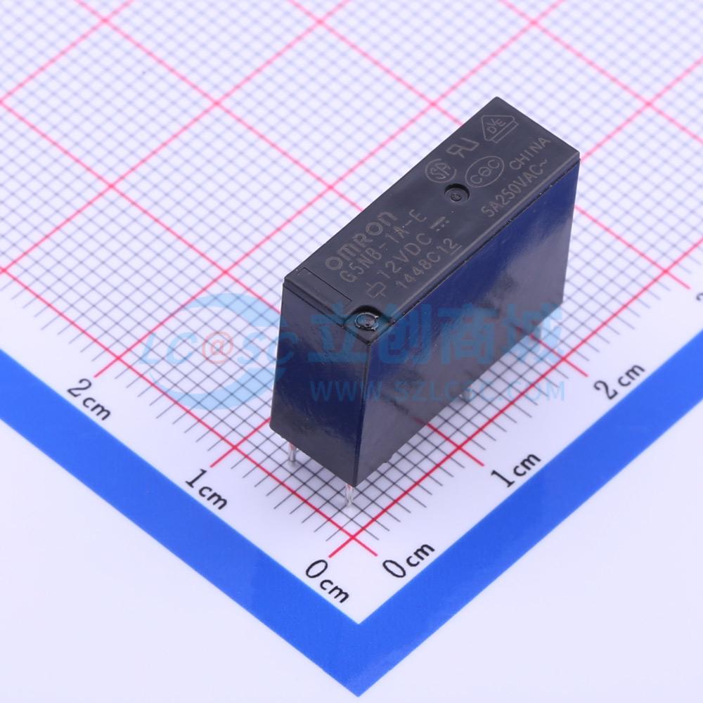Relay Công Suất G5NB-1A-E DC12 OMRON Xuyên lỗ,20.4x7mm 12V - Techcore Việt Nam