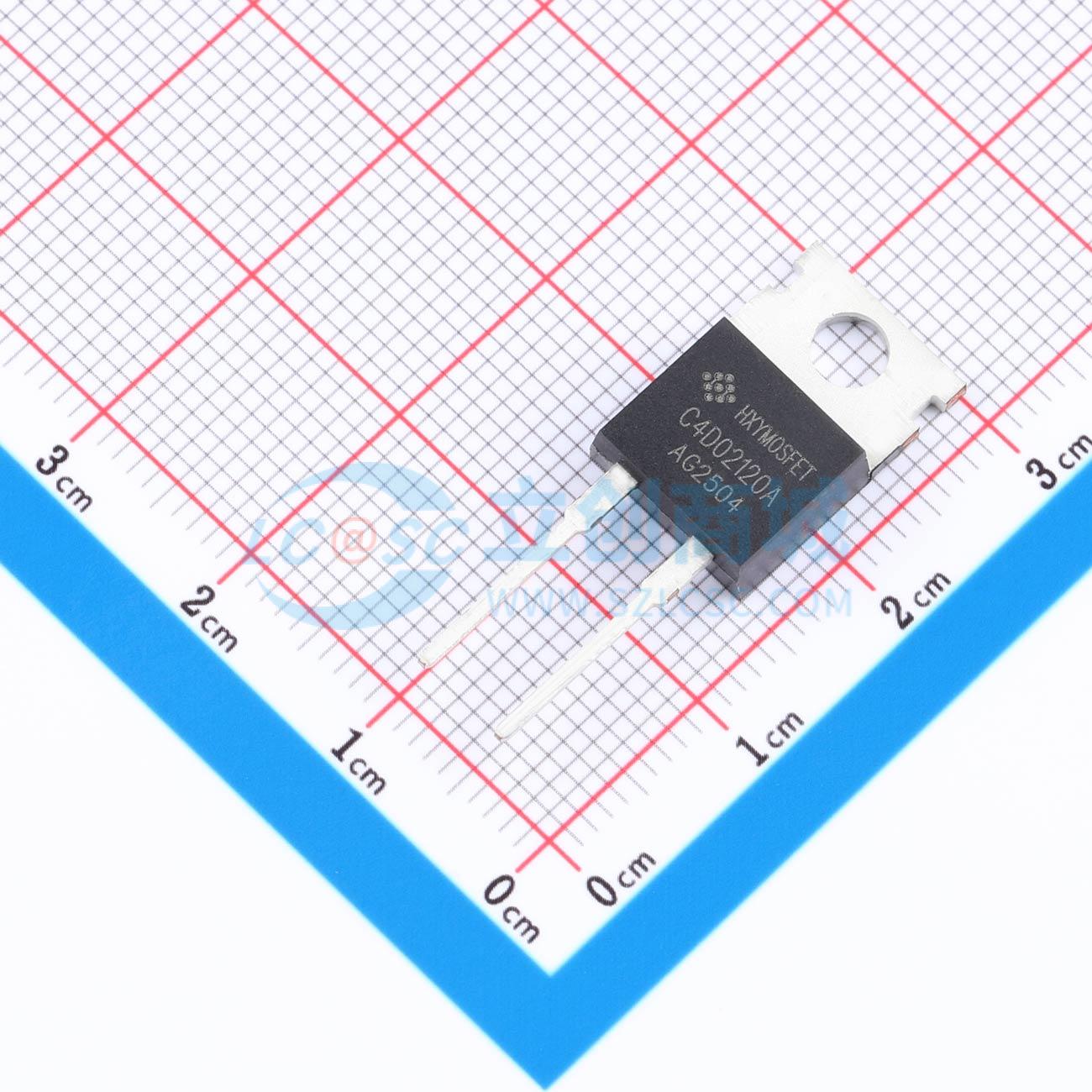Diode SiC C4D02120A-HXY HXY MOSFET TO-220C-2L 1.36V@2A - Techcore Việt Nam