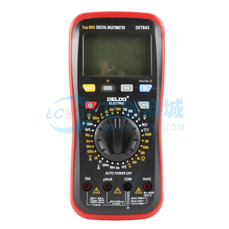Đồng hồ vạn năng DHFDE78AS DELIXI NCV True RMS Dùng Cho Đo Kiểm Điện Tử - Techcore Việt Nam