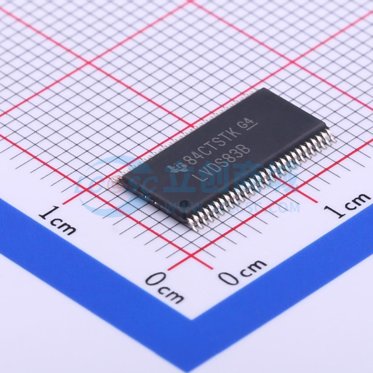Linh kiện điện tử SN75LVDS83BDGGR Texas Instruments TSSOP-56-6.1mm - Techcore Việt Nam