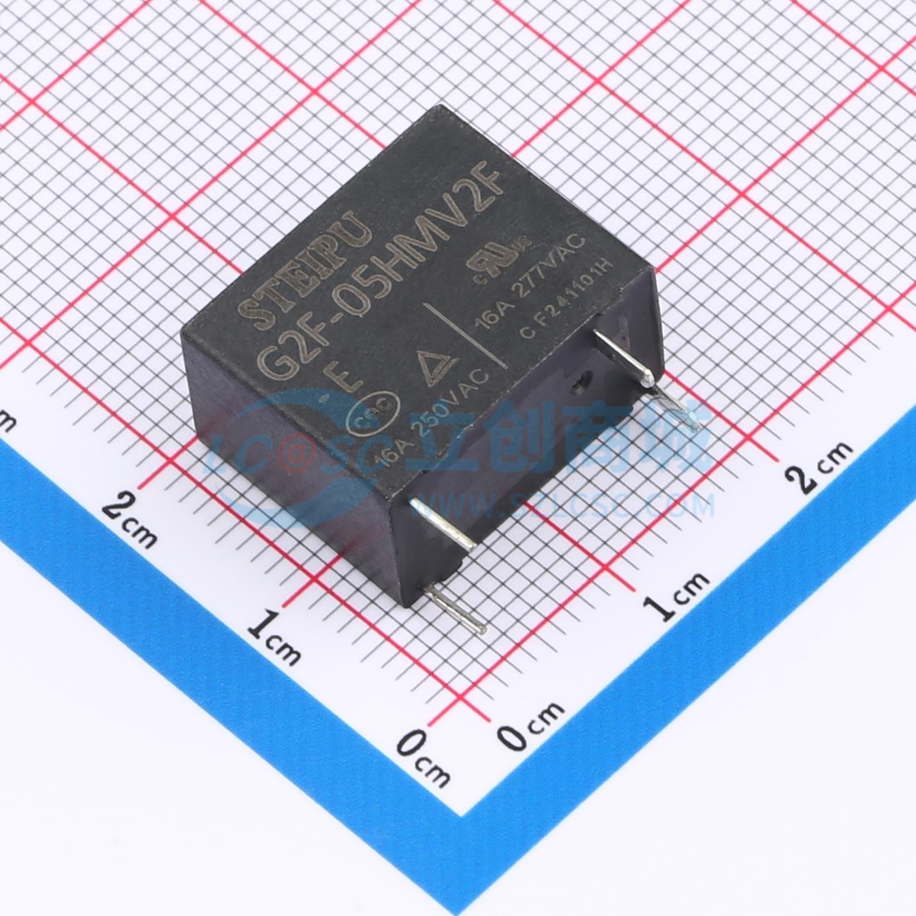Rơ-le điện tử G2F-05HMV2F-E,105 STEIPU 5V THT-4P,18.2x10.2mm - Techcore Việt Nam