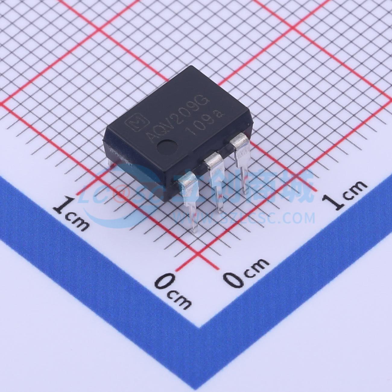 Relay bán dẫn MOS AQV209G PANASONIC DIP-6 2.95V - Techcore Việt Nam