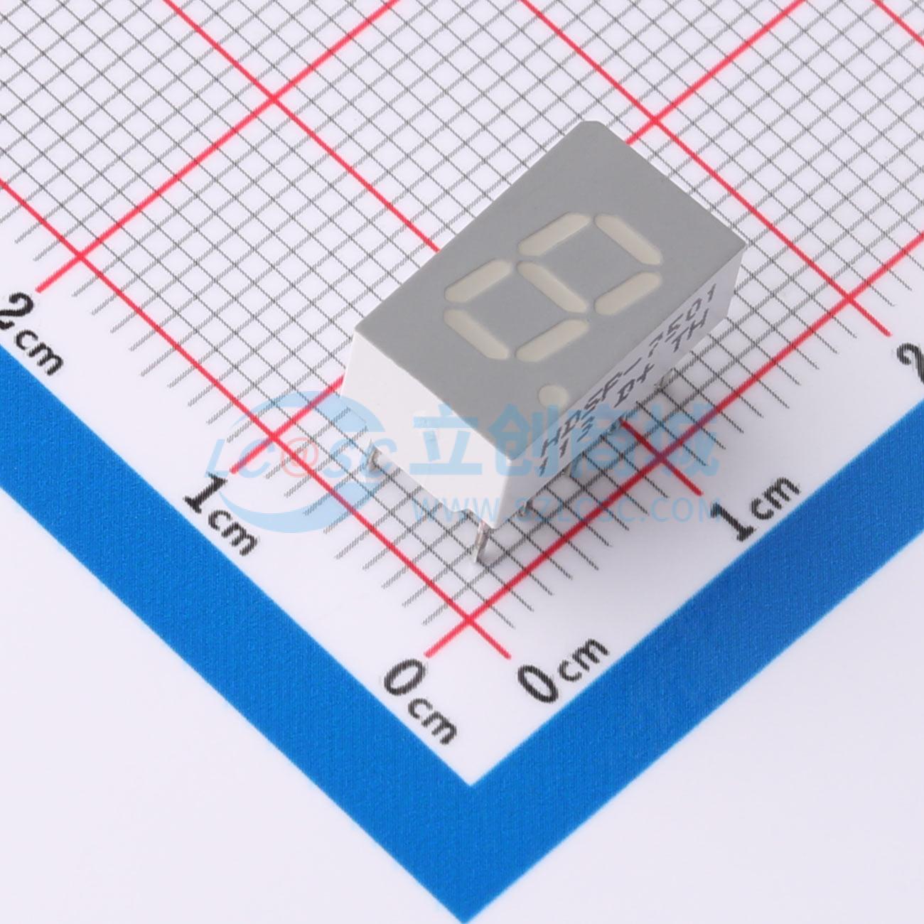 LED 7 đoạn HDSP-7501 Broadcom DIP,12.7x7.6mm - Techcore Việt Nam