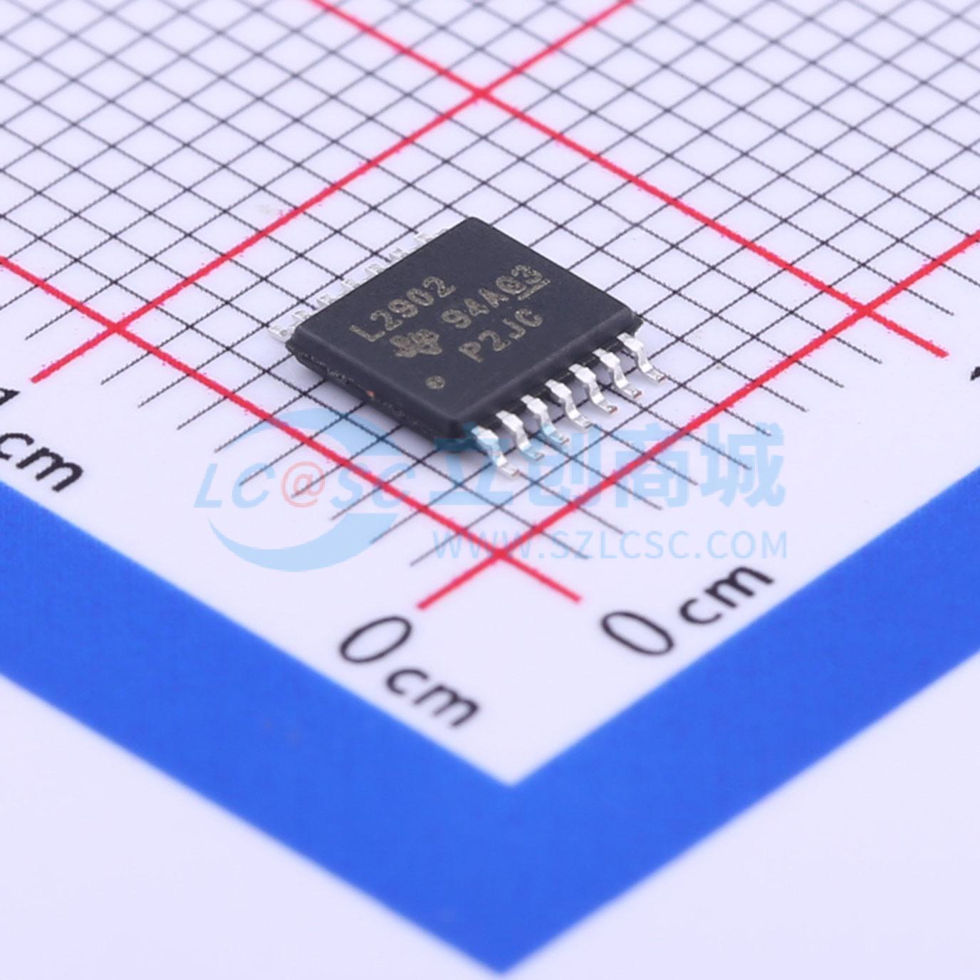 IC Khuếch Đại Thuật Toán LM2902PWR Texas Instruments TSSOP-14 4 kênh 26 V 1.2 MHz - Techcore Việt Nam