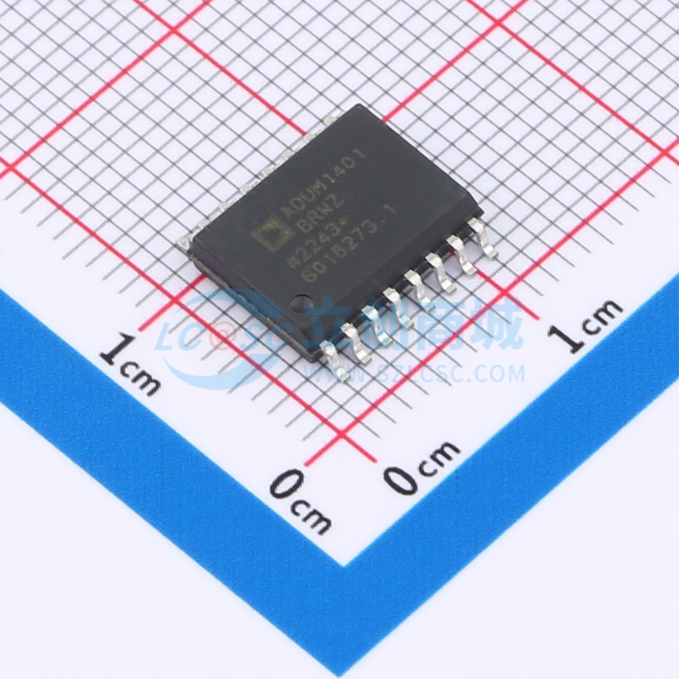 IC Cách Ly Số ADUM1401BRWZ ADI SOIC-16-300mil 4Vrms 10Mbps - Techcore Việt Nam