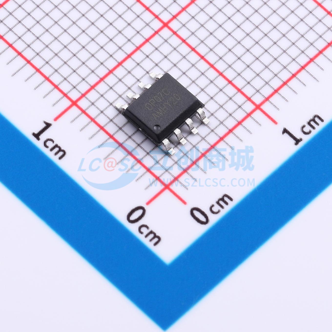 IC Khuếch Đại Thuật Toán Chính Xác OP07C-SOP-8 DDF 1 kênh ±3–±18 V 1.2 MHz - Techcore Việt Nam
