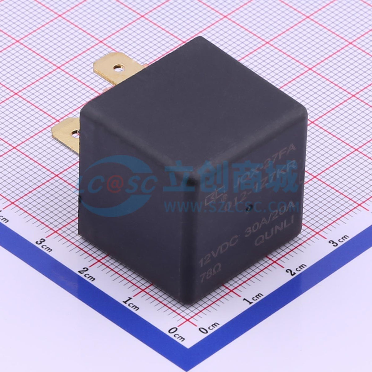 Rơ-le điện tử 8307/012-1Z7KR BC 12V THT,28x28mm - Techcore Việt Nam