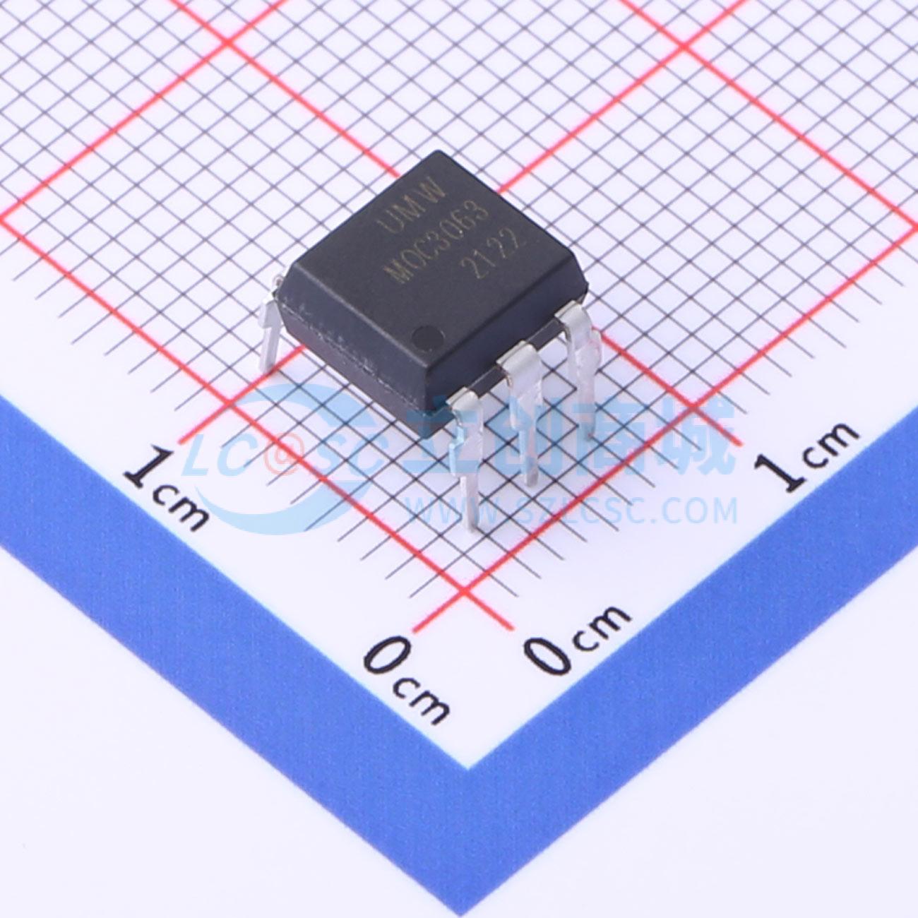 Optocoupler TRIAC MOC3063M(UMW) DIP-6 - Techcore Việt Nam