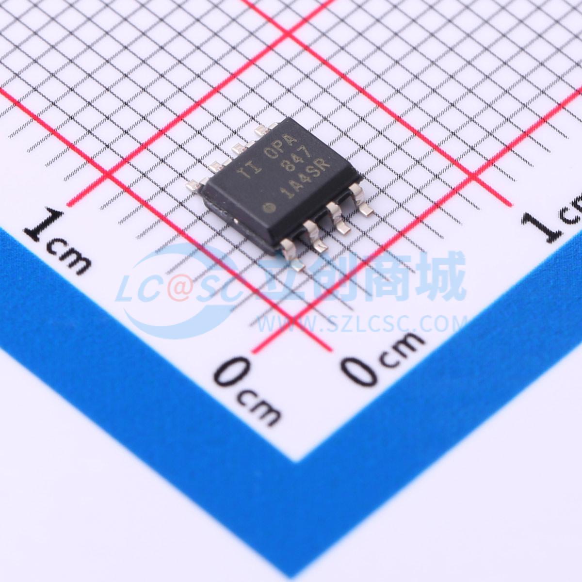 IC Khuếch Đại Thuật Toán OPA847IDR Texas Instruments SOIC-8 1 kênh - Techcore Việt Nam