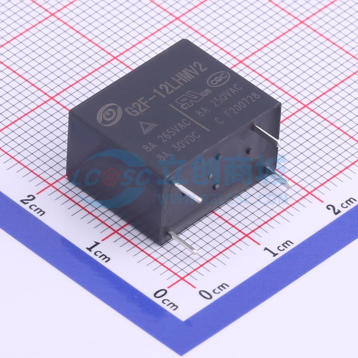 Rơ-le công suất G2F-12LHMV2 STEIPU 12V THT,18.2x10.2mm - Techcore Việt Nam