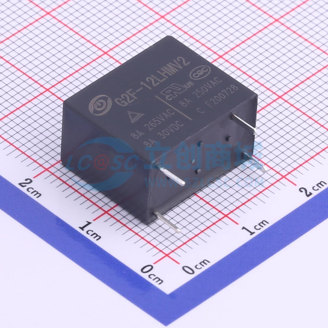 Rơ-le công suất G2F-12LHMV2 STEIPU 12V THT,18.2x10.2mm - Techcore Việt Nam