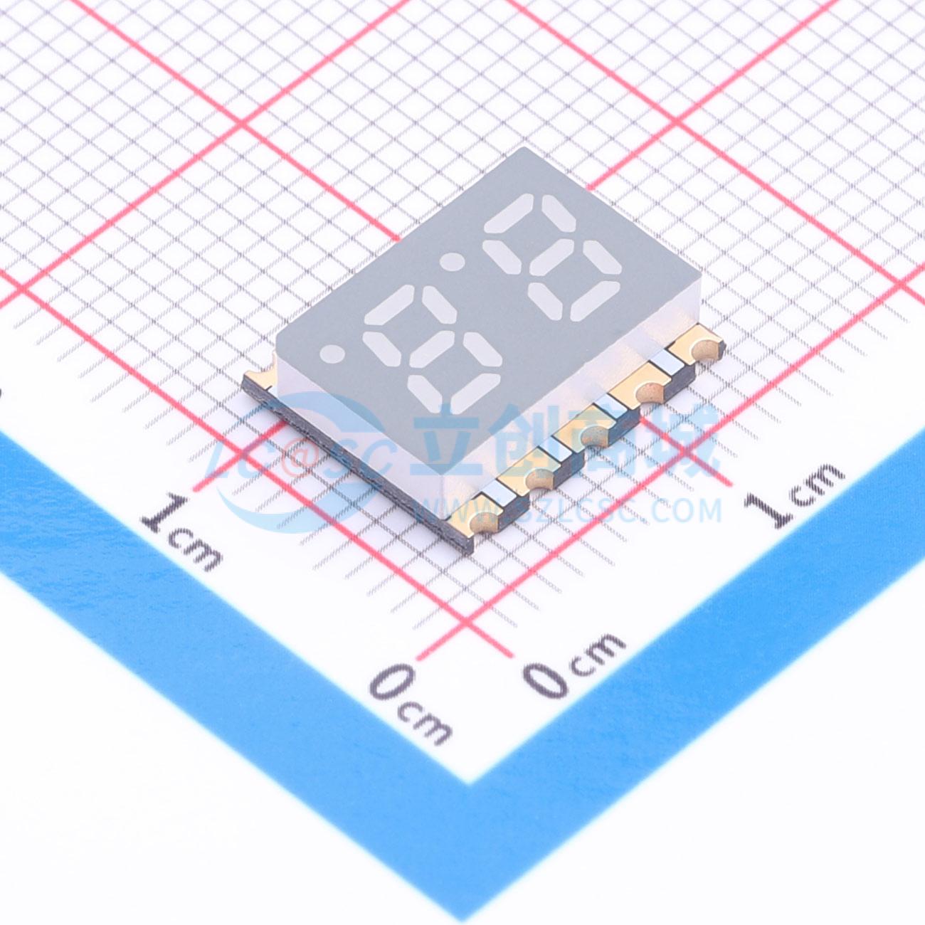 LED 7 đoạn GS2022ASR-G Guangcai Display - Techcore Việt Nam