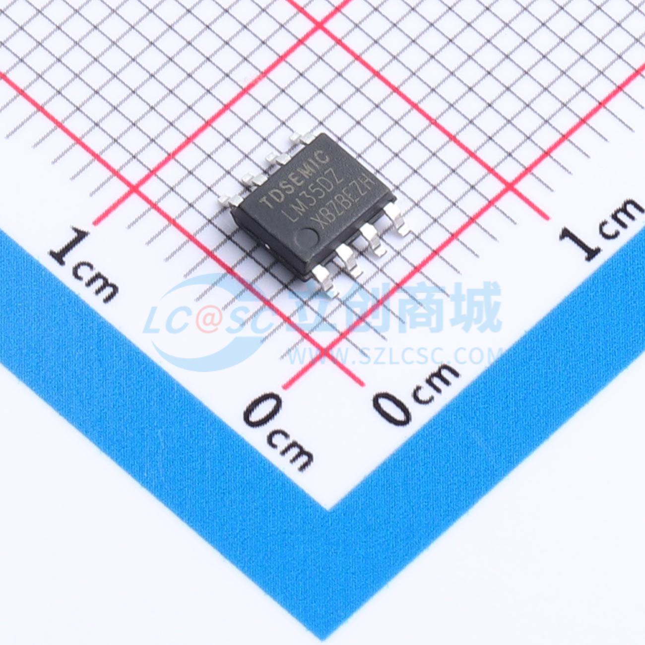 Cảm biến nhiệt độ LM35DMX-TD TDSEMIC SOP-8 0°C~+100°C 4V~30V - Techcore Việt Nam