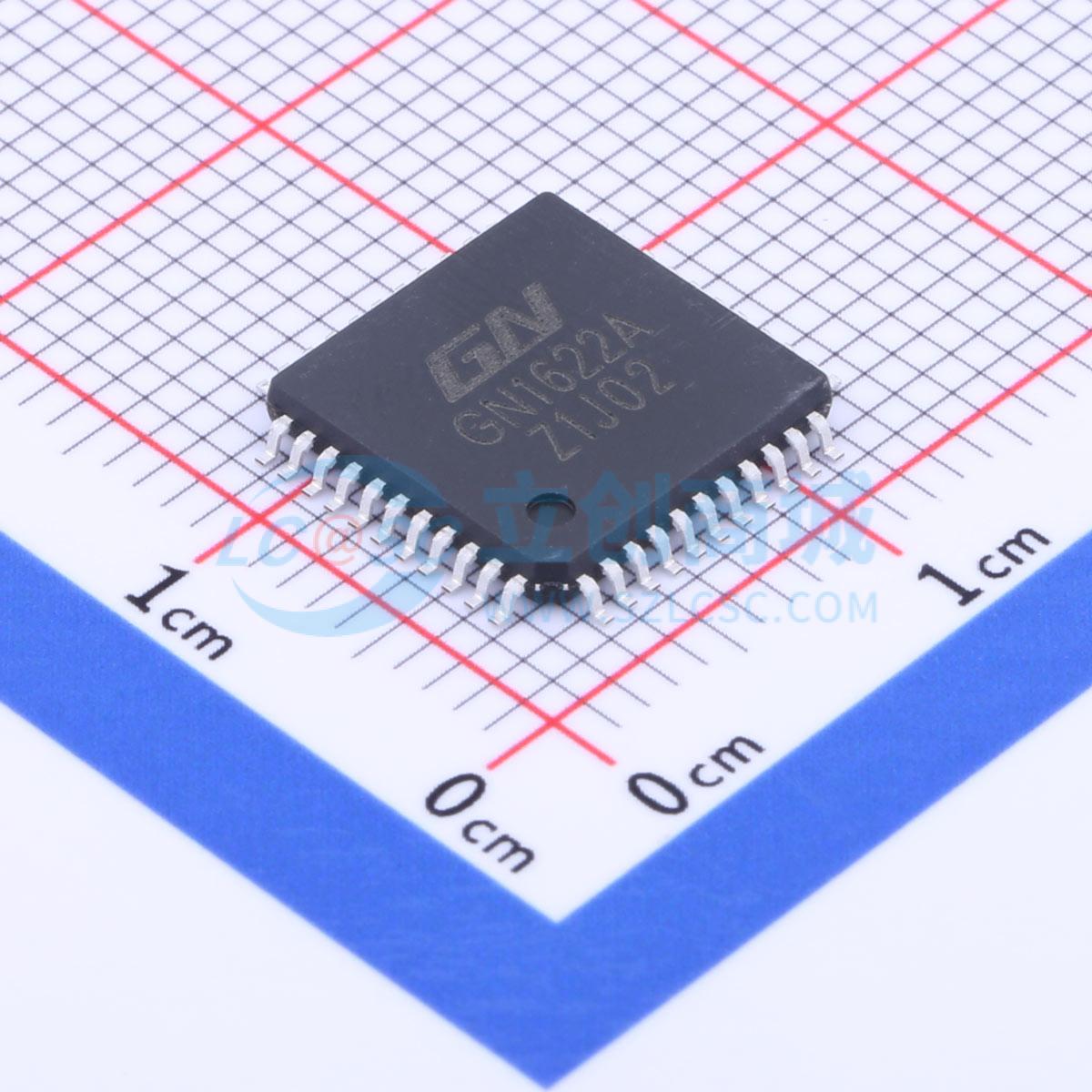 IC điều khiển LCD GN1622A GN LQFP-44(10x10) 1V - Techcore Việt Nam