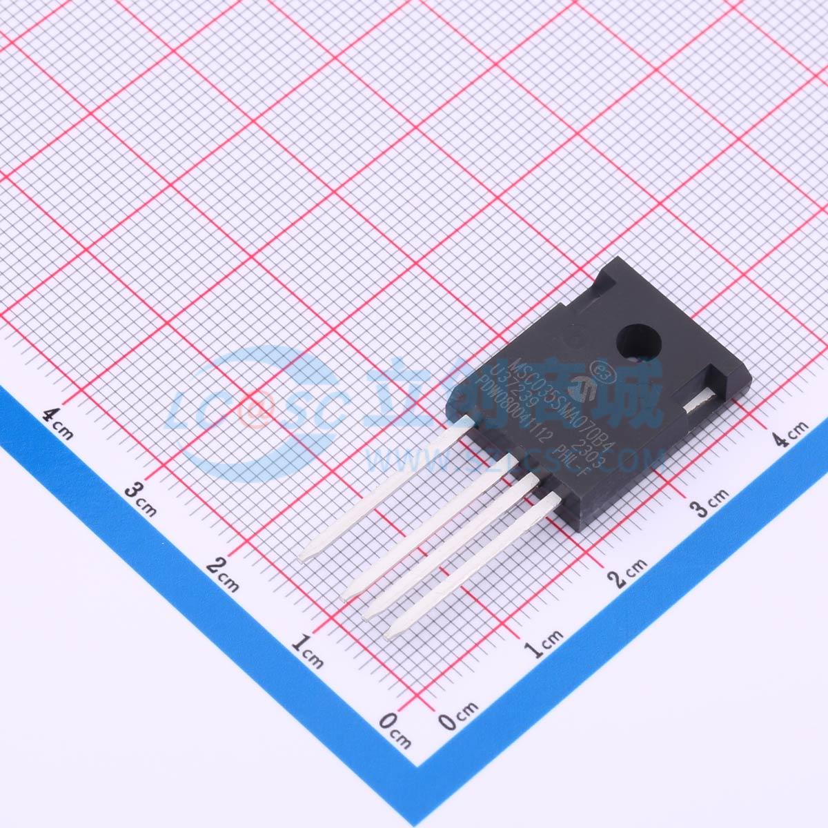 MOSFET SiC MSC035SMA070B4 MICROCHIP TO-247-4L 700V - Techcore Việt Nam