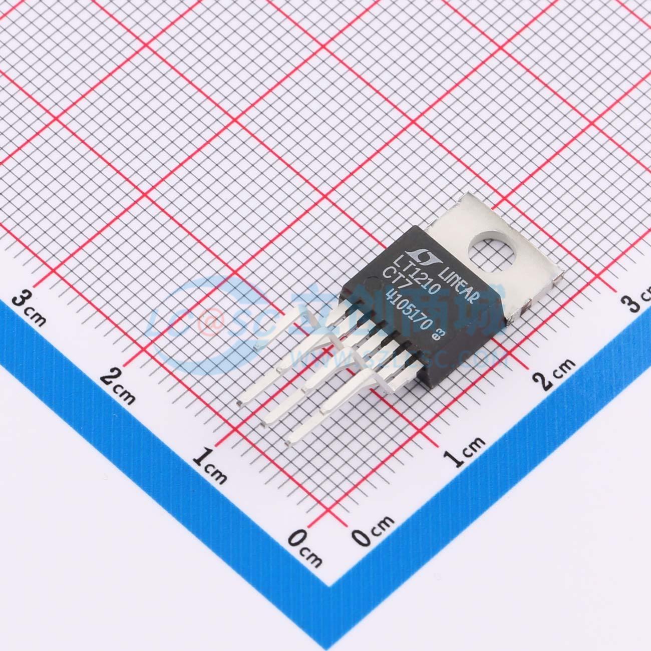 IC Khuếch Đại Thuật Toán LT1210CT7#PBF Analog Devices TO-220-7 1 kênh 35 MHz - Techcore Việt Nam