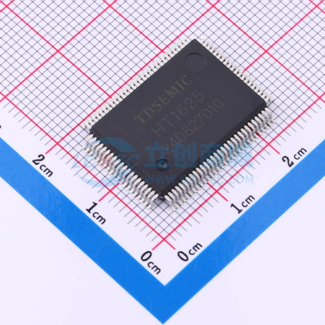 IC điều khiển LCD HT1625-QFP100(14*20)-TD TDSEMIC QFP-100(14x20) 1V - Techcore Việt Nam