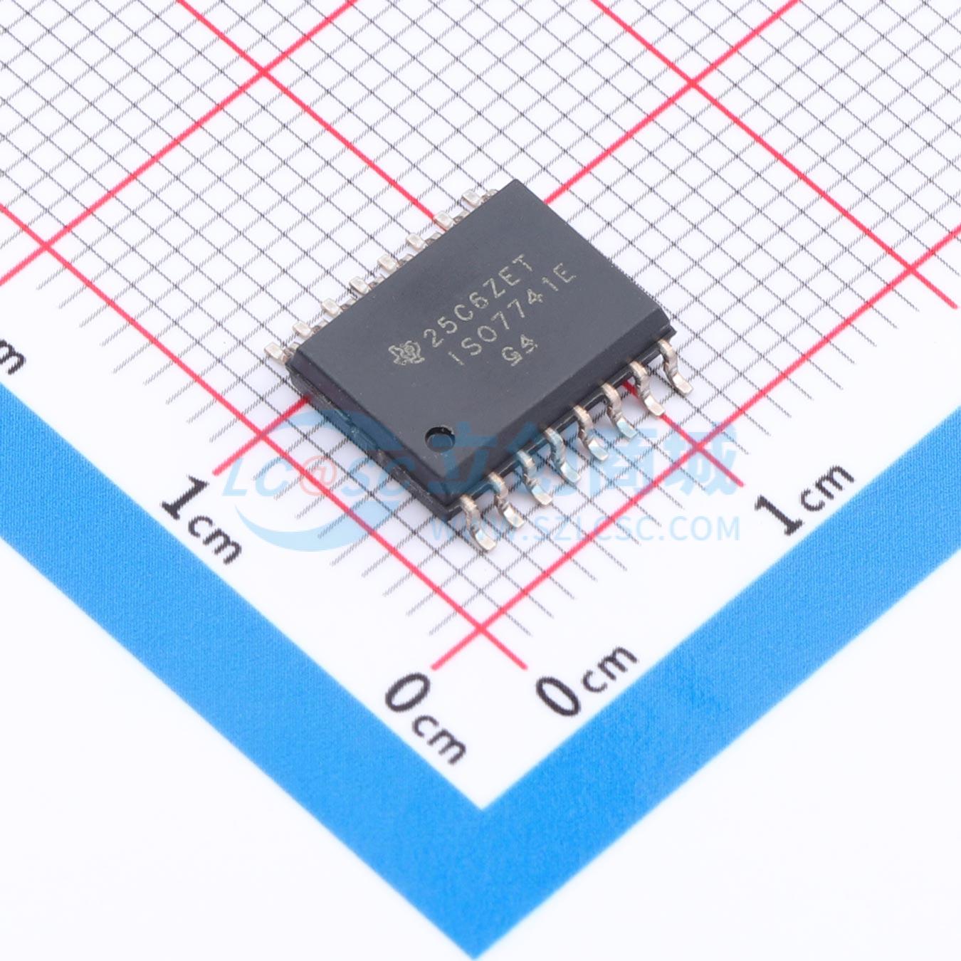 IC Cách Ly Số ISO7741EDWRQ1 TI SOIC-16-300mil 100Mbps 3 Kênh - Techcore Việt Nam