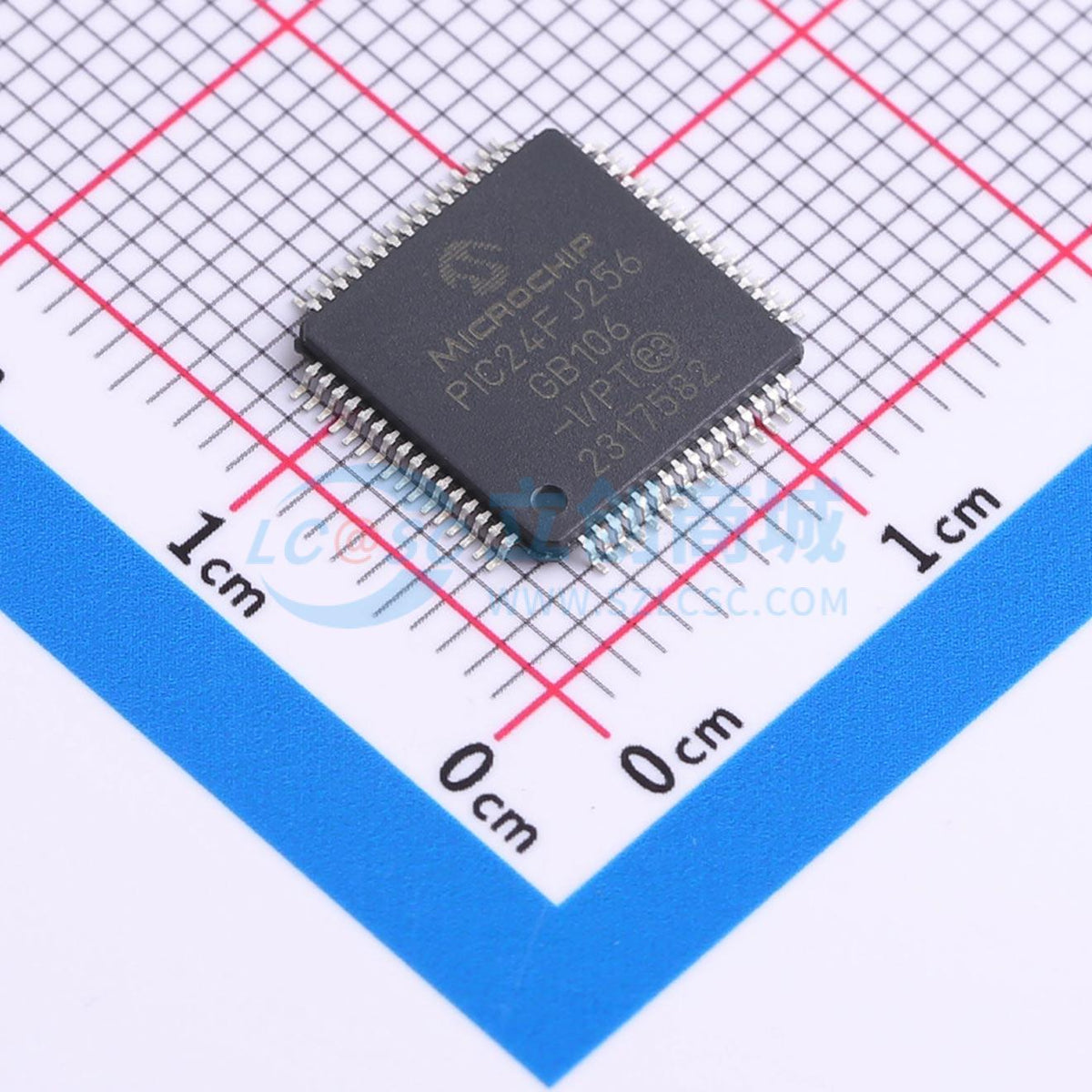 Vi điều khiển MCU PIC24FJ256GB106-I/PT MICROCHIP TQFP-64(10x10) - Techcore Việt Nam
