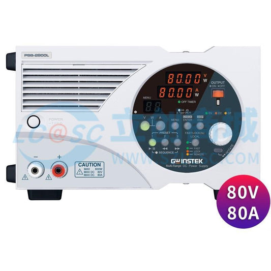 Nguồn DC PSB-2800L GWINSTEK 80V 80A 800W Kết nối USB - Techcore Việt Nam