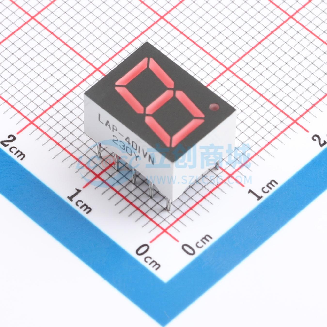 LED 7 đoạn LAP-401VN ROHM DIP-10 Cathode chung - Techcore Việt Nam