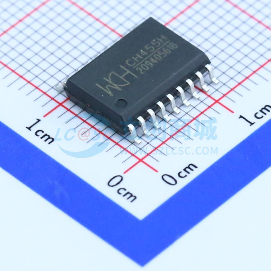IC điều khiển LED 7 đoạn CH455H WCH SOP-18-300mil 1V - Techcore Việt Nam