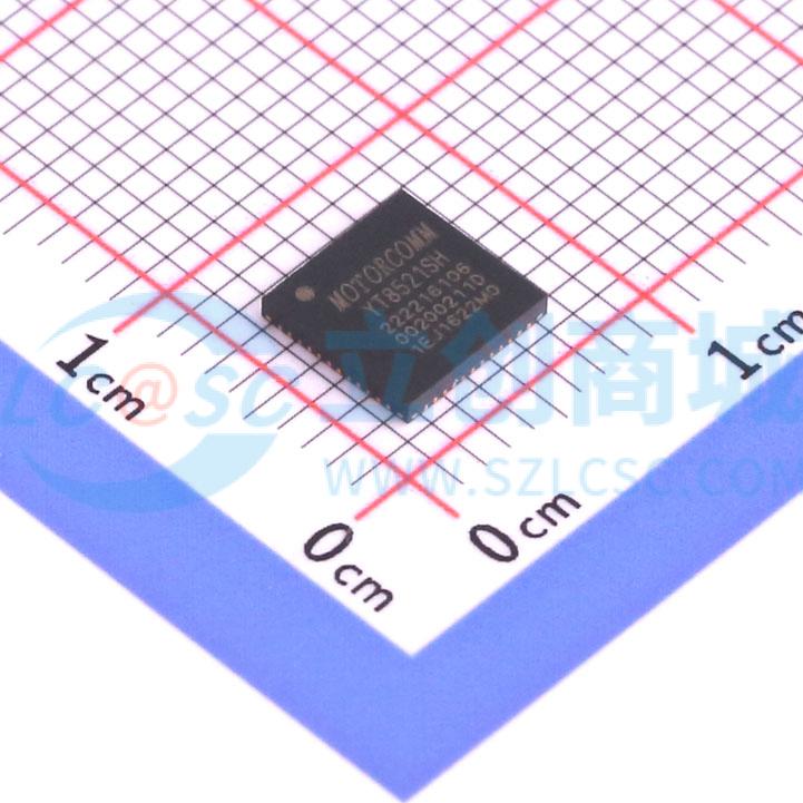 IC giao tiếp YT8521SH-CA Motorcomm QFN-48(6x6) - Techcore Việt Nam
