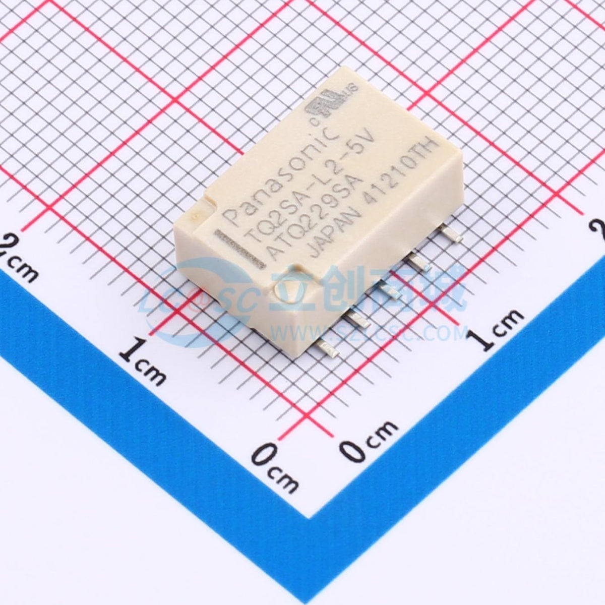 Rơ-le chốt từ TQ2SA-L2-5V-Z PANASONIC 5V SMD,14x9mm - Techcore Việt Nam