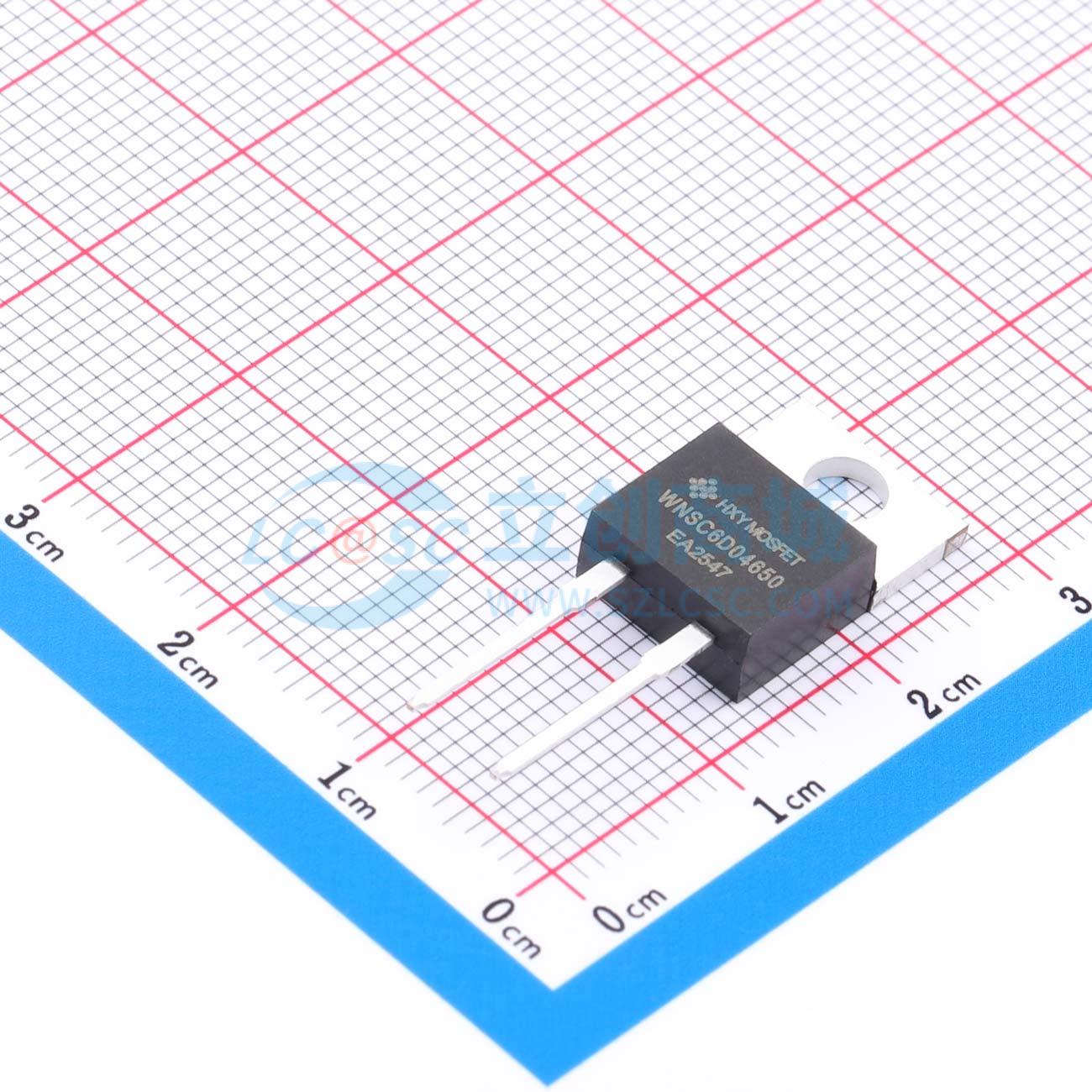 Diode SiC WNSC6D04650Q-HXY 4A TO-220H-2L 1.3V@4A - Techcore Việt Nam