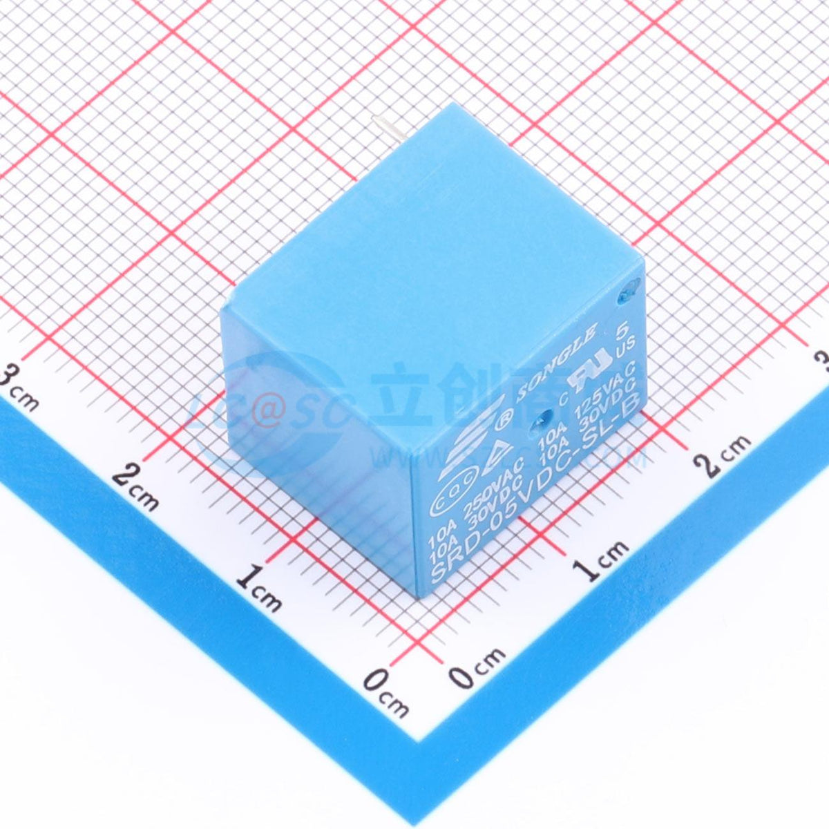 Rơ-le điện tử SRD-05VDC-SL-B SONGLE 5V THT,19.2x15.5mm - Techcore Việt Nam