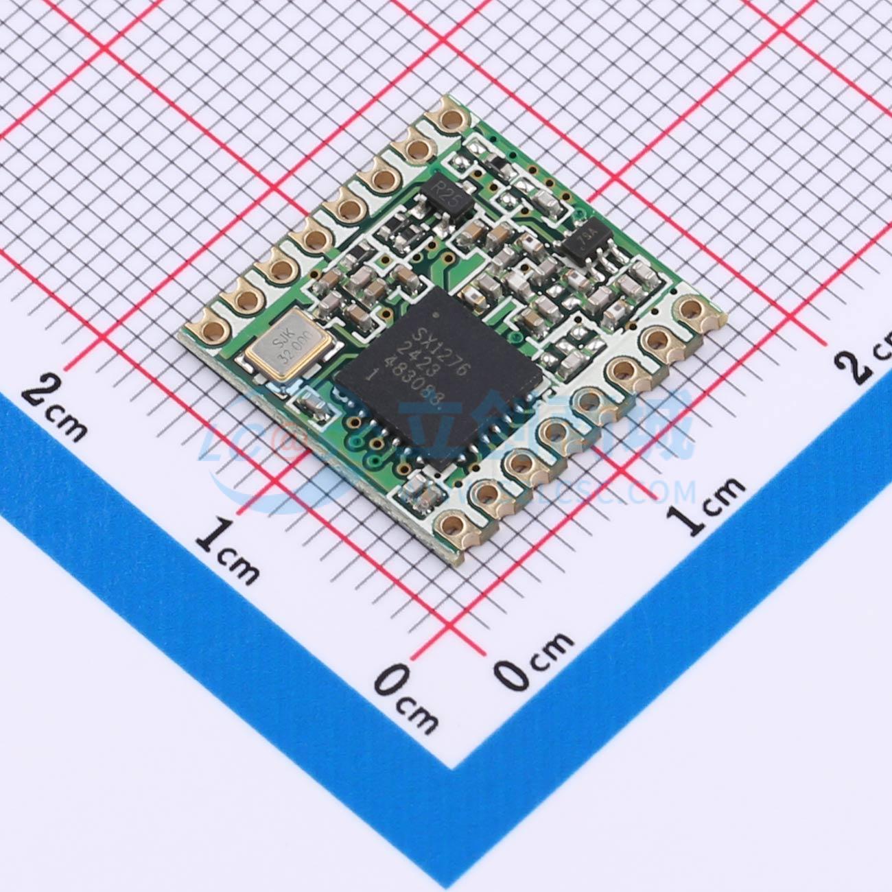 Module LoRa DL-RFM95-915M DreamLNK SMD 16x16mm 915MHz - Techcore Việt Nam