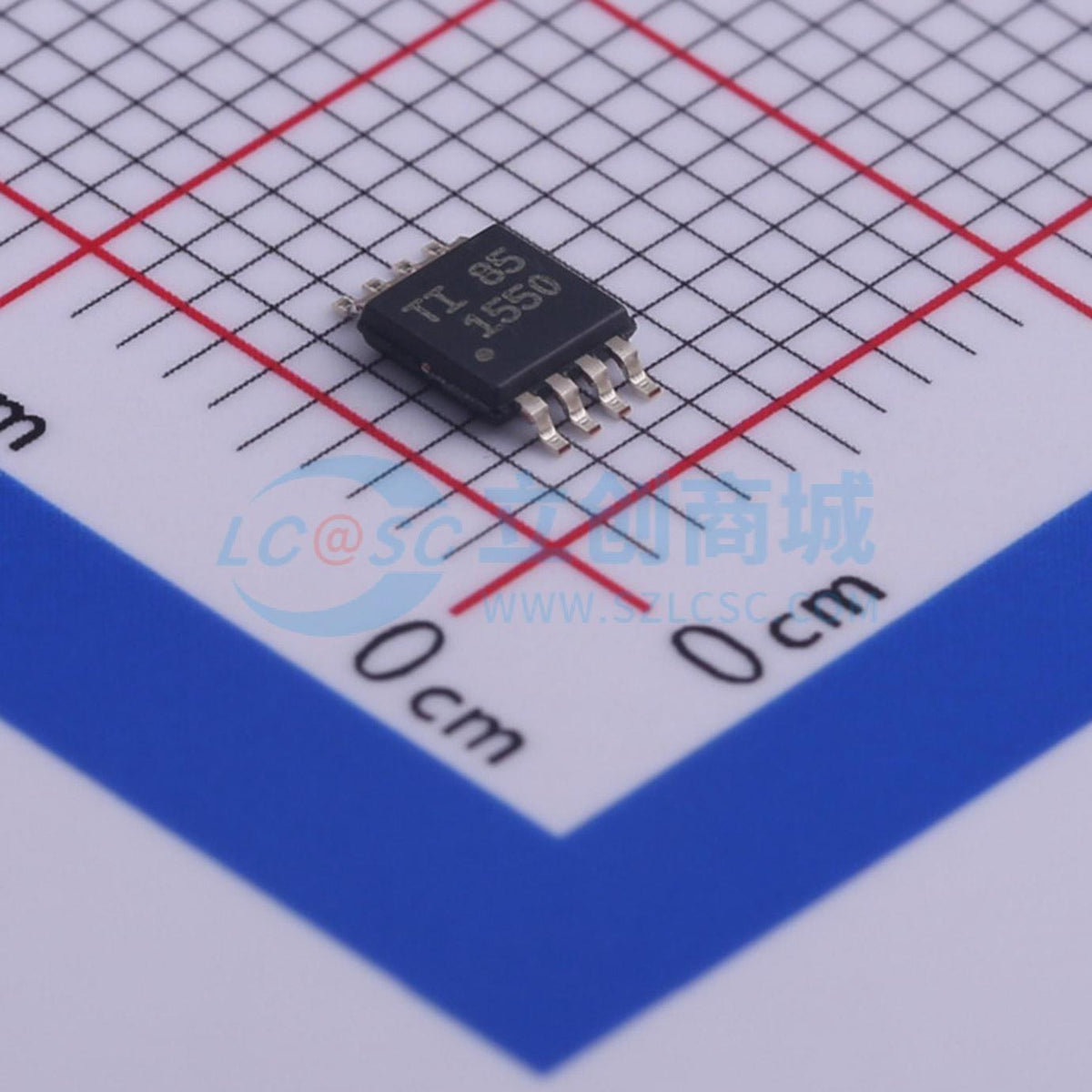 IC giao tiếp RS-485/RS-422 THVD1550DGKR Texas Instruments VSSOP-8-0.65mm - Techcore Việt Nam