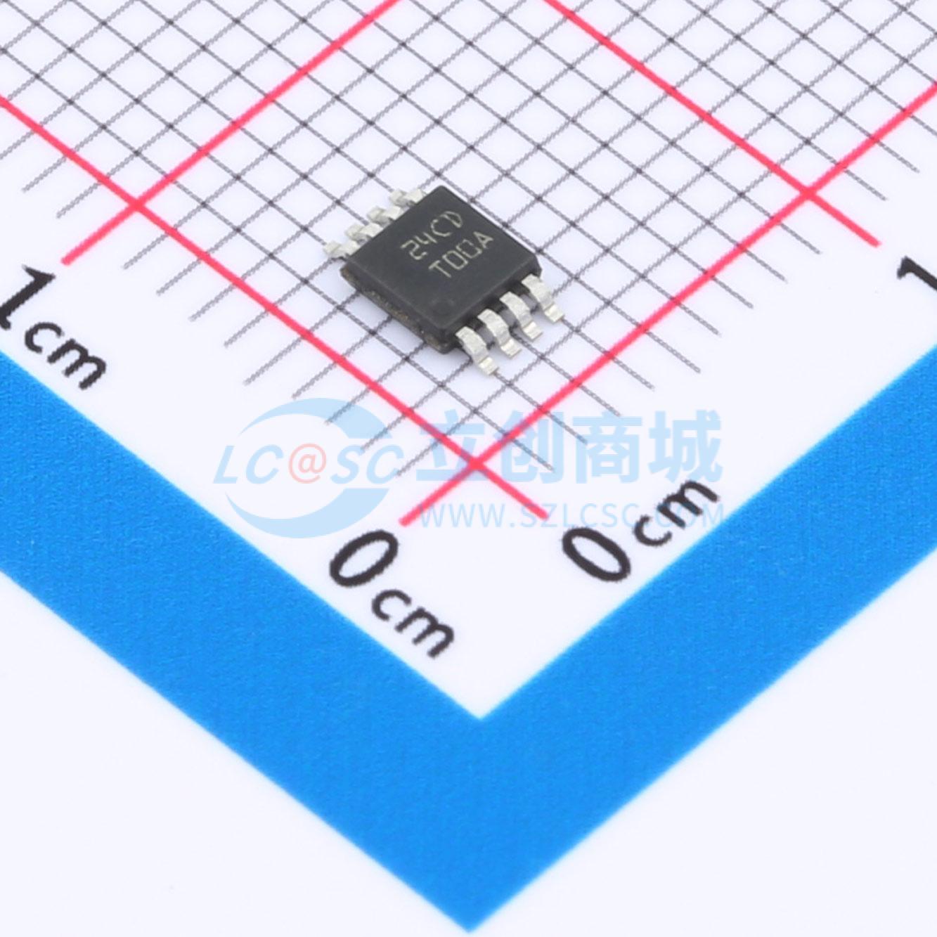 Cảm biến nhiệt độ LM75AIMMX/NOPB TI VSSOP-8 -55°C~+125°C 2.7V~5.5V - Techcore Việt Nam