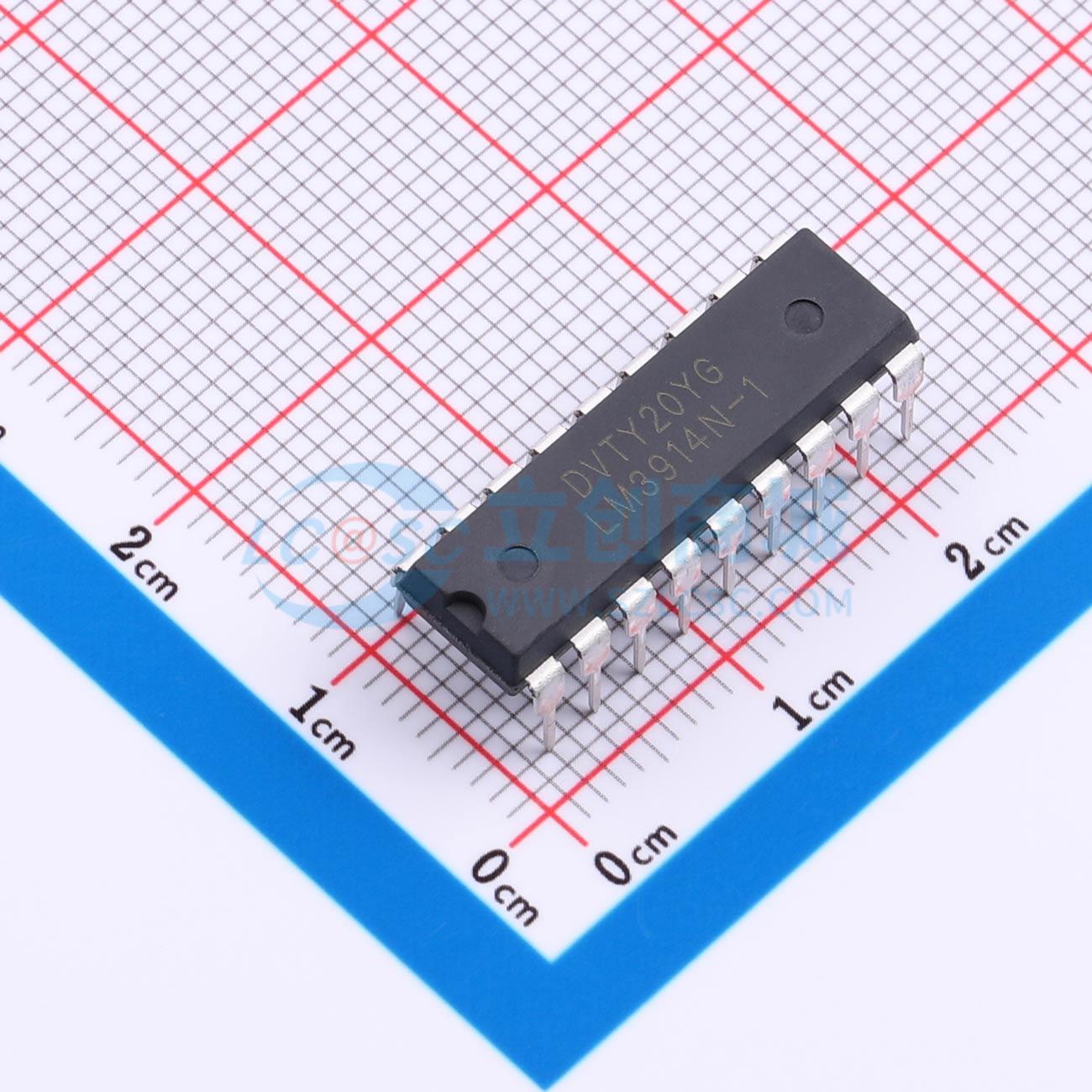 IC điều khiển LED LM3914-DIP-18 DDF DIP-18 1V - Techcore Việt Nam