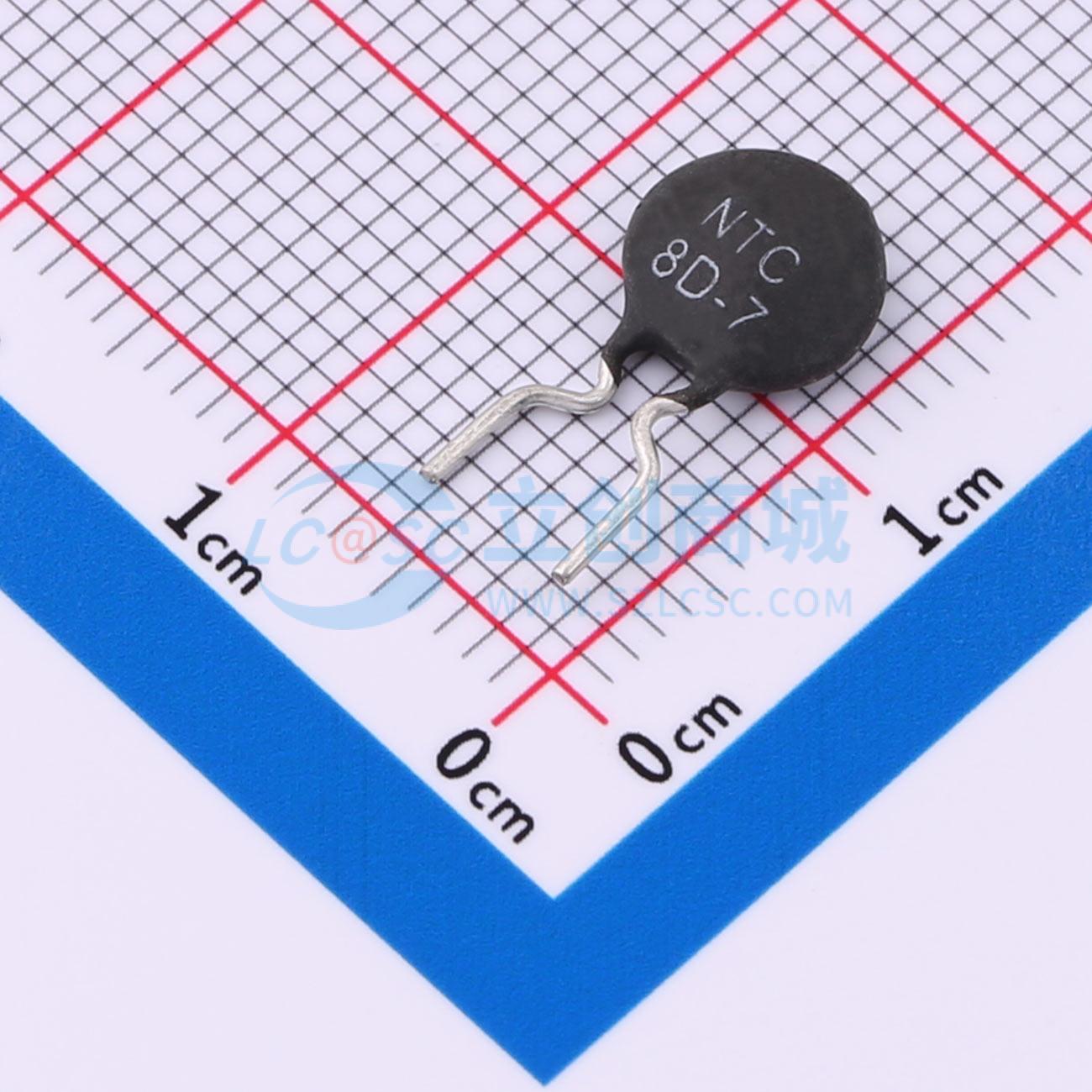Điện trở nhiệt NTC MZ08007C44A00 Dersonic Xuyên lỗ, P=5.08mm 8Ω - Techcore Việt Nam