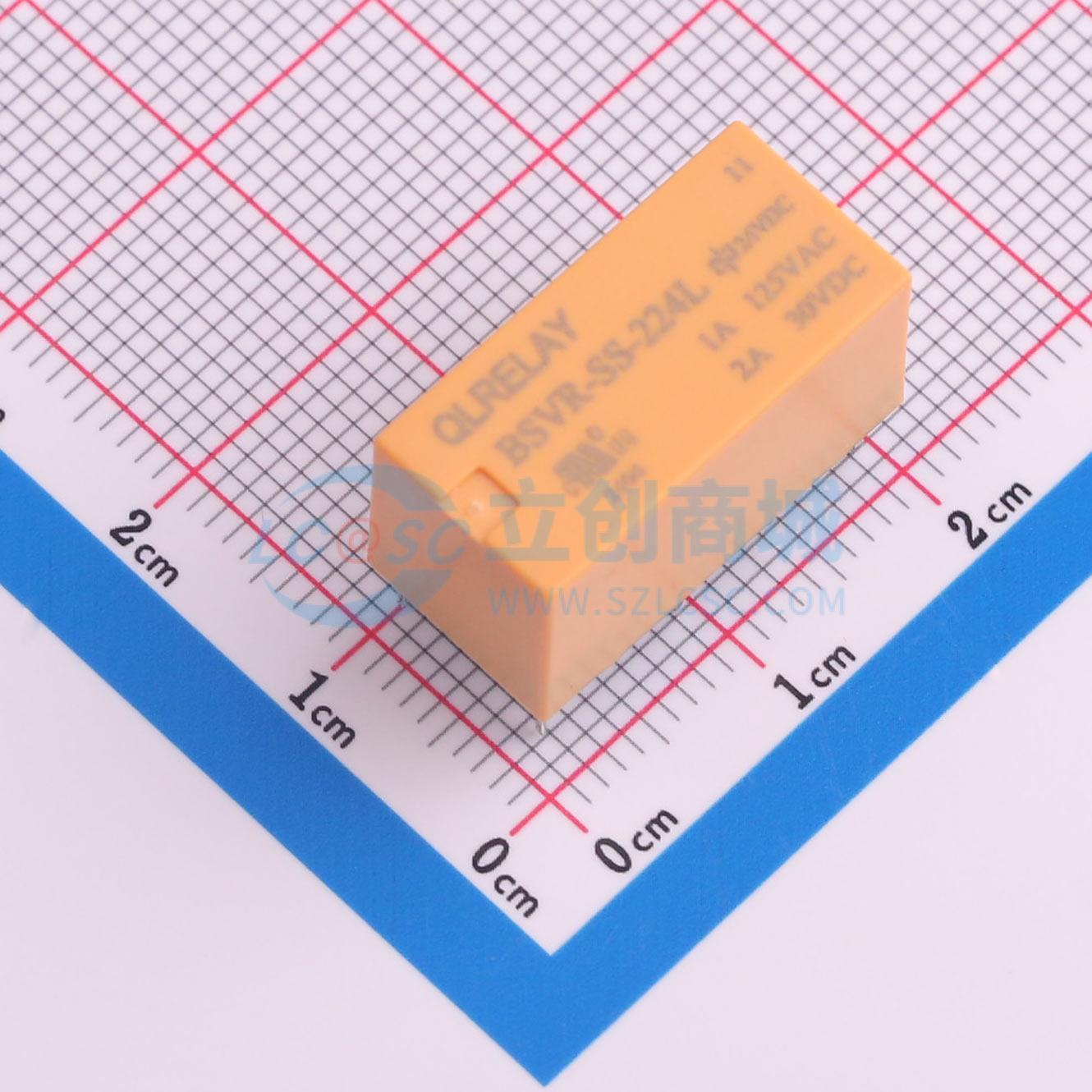 Rơ-le điện tử BSVR-SS-224L QLRELAY 24V THT,20.2x10mm - Techcore Việt Nam