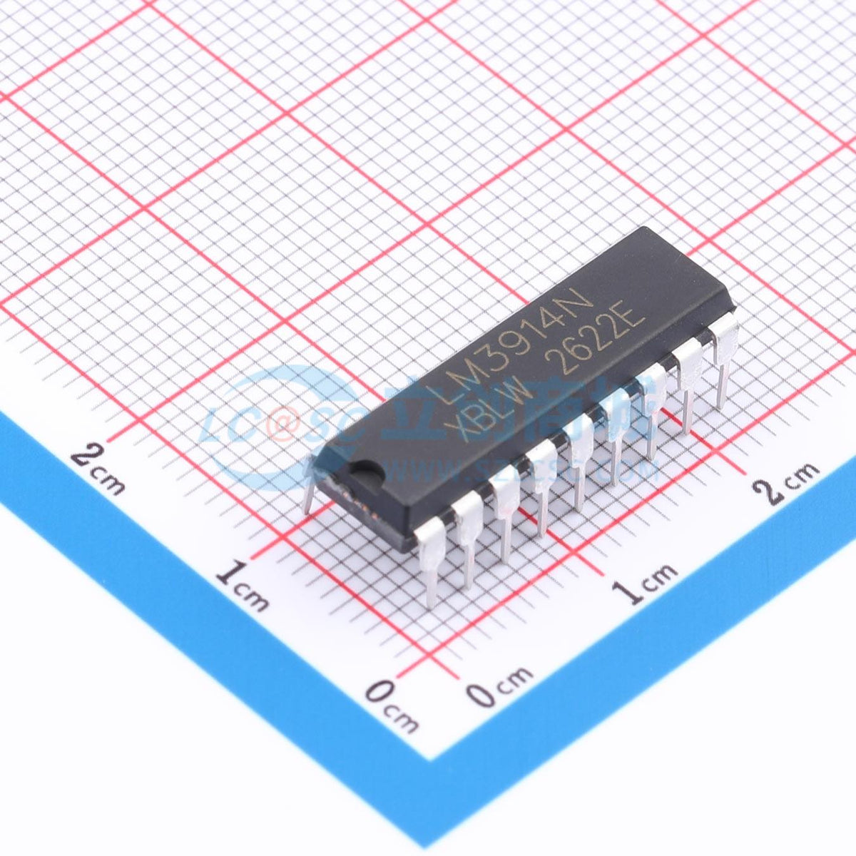 IC điều khiển LED LM3914N(XBLW) XBLW DIP-18 1V - Techcore Việt Nam