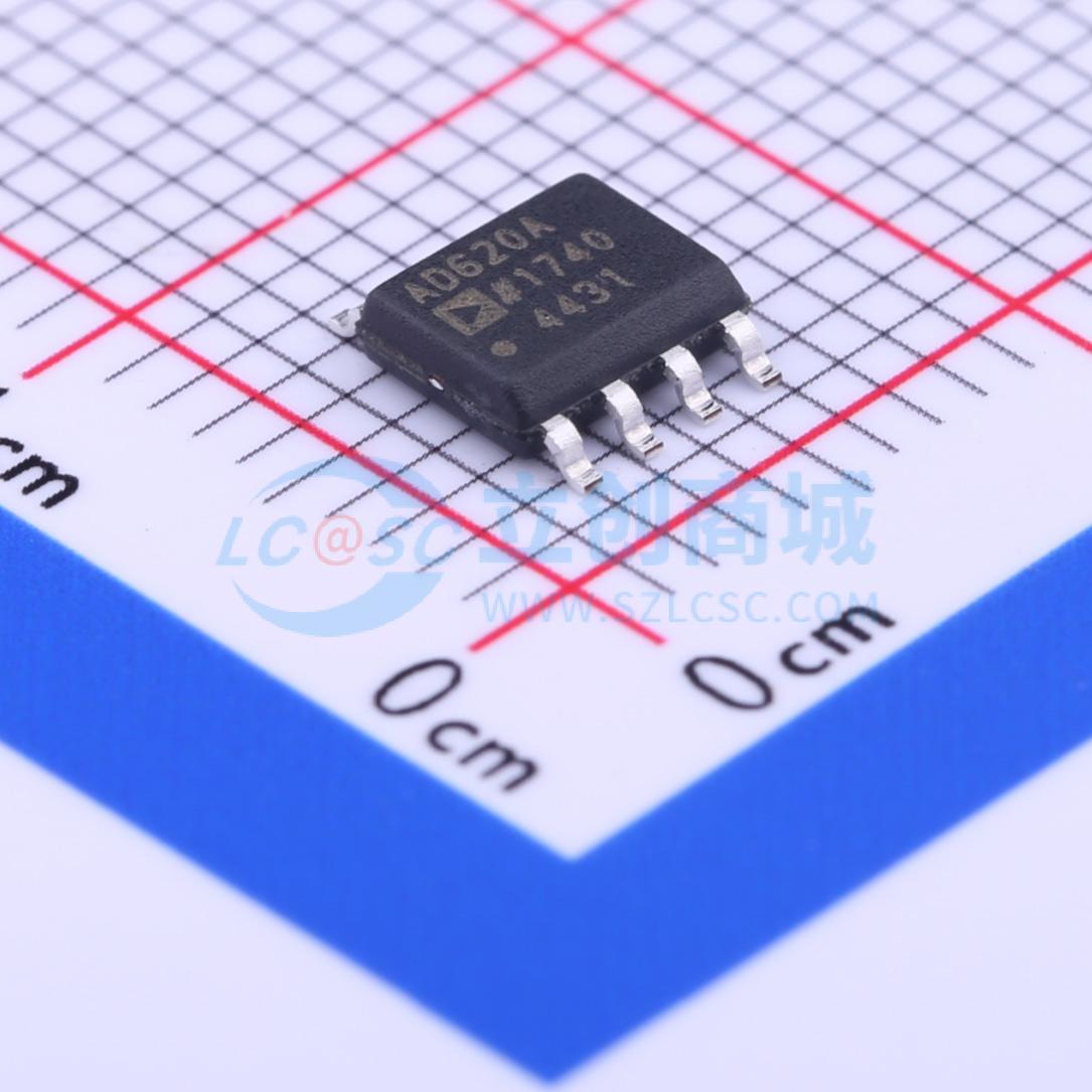IC Khuếch Đại Đo Lường AD620ARZ-REEL Analog Devices SOIC-8 1 kênh - Techcore Việt Nam