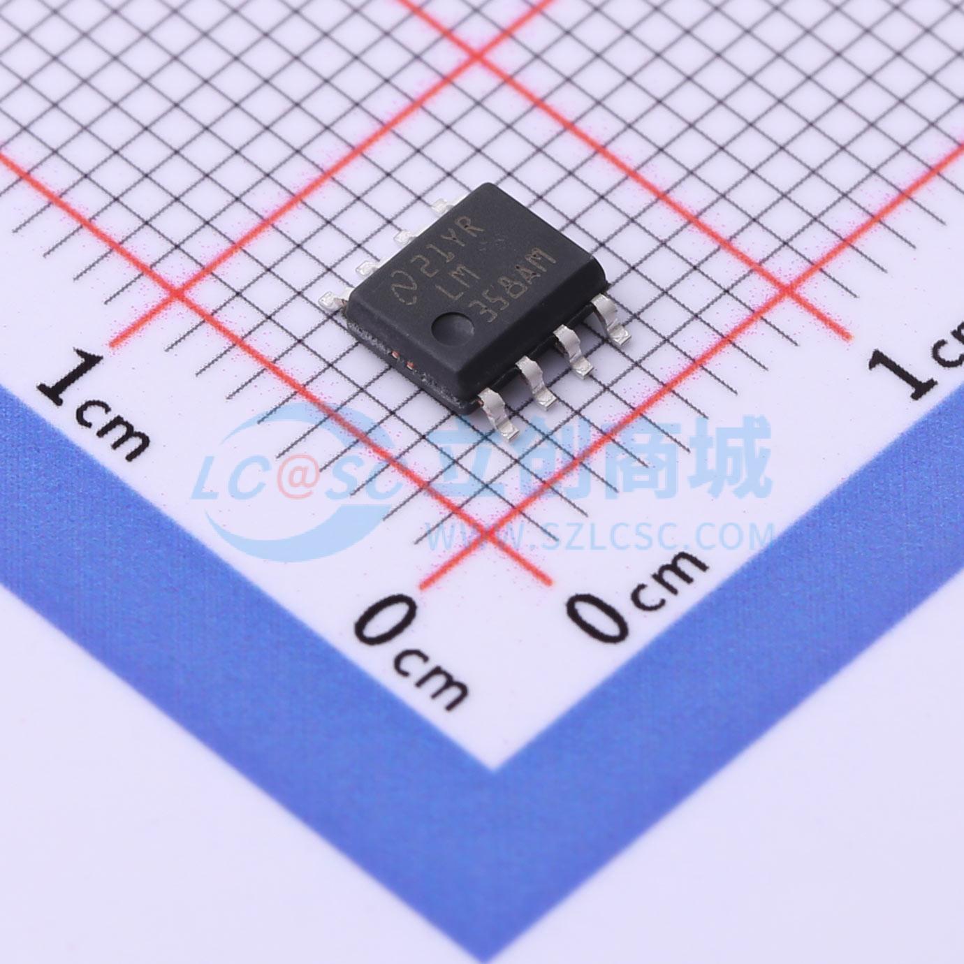IC Khuếch Đại Thuật Toán LM358AMX/NOPB Texas Instruments SOIC-8 2 kênh 32 V 1 MHz - Techcore Việt Nam