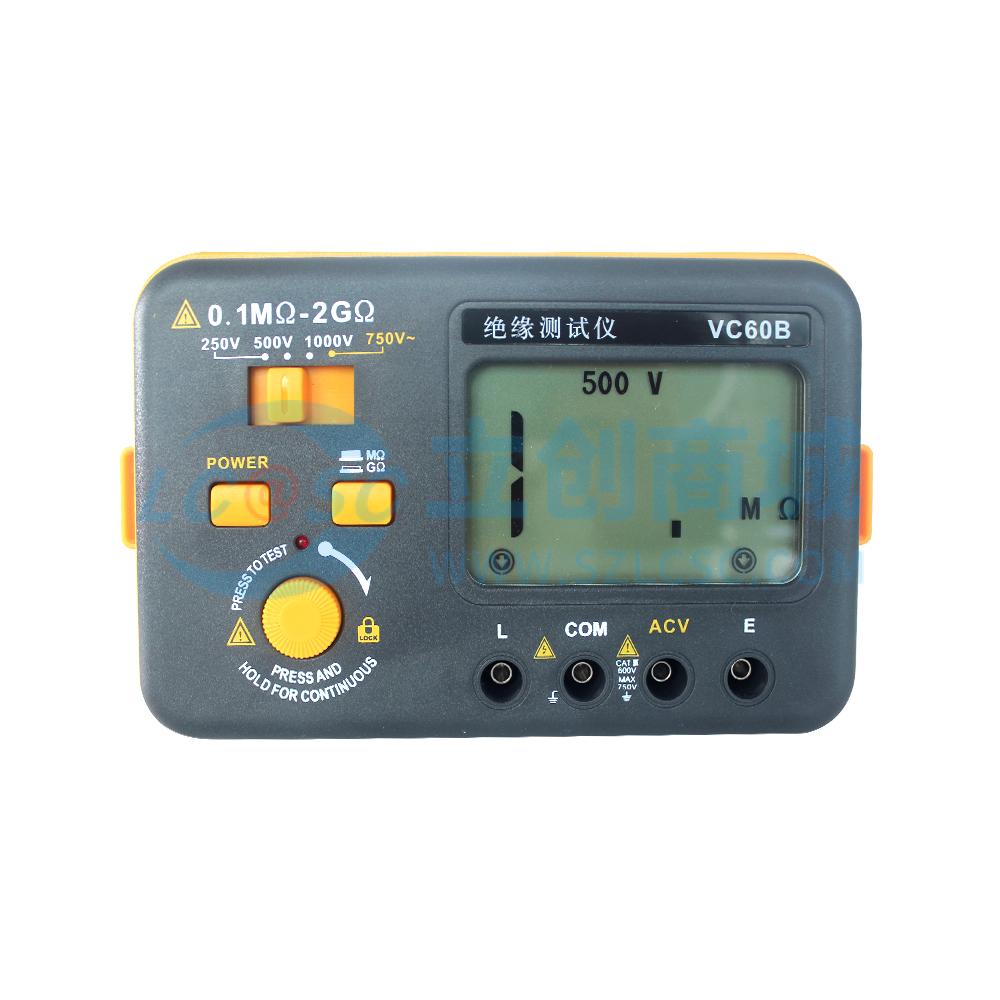 Máy đo điện trở cách điện VC60B e+erne Phù hợp đo kiểm và bảo trì kỹ thuật - Techcore Việt Nam