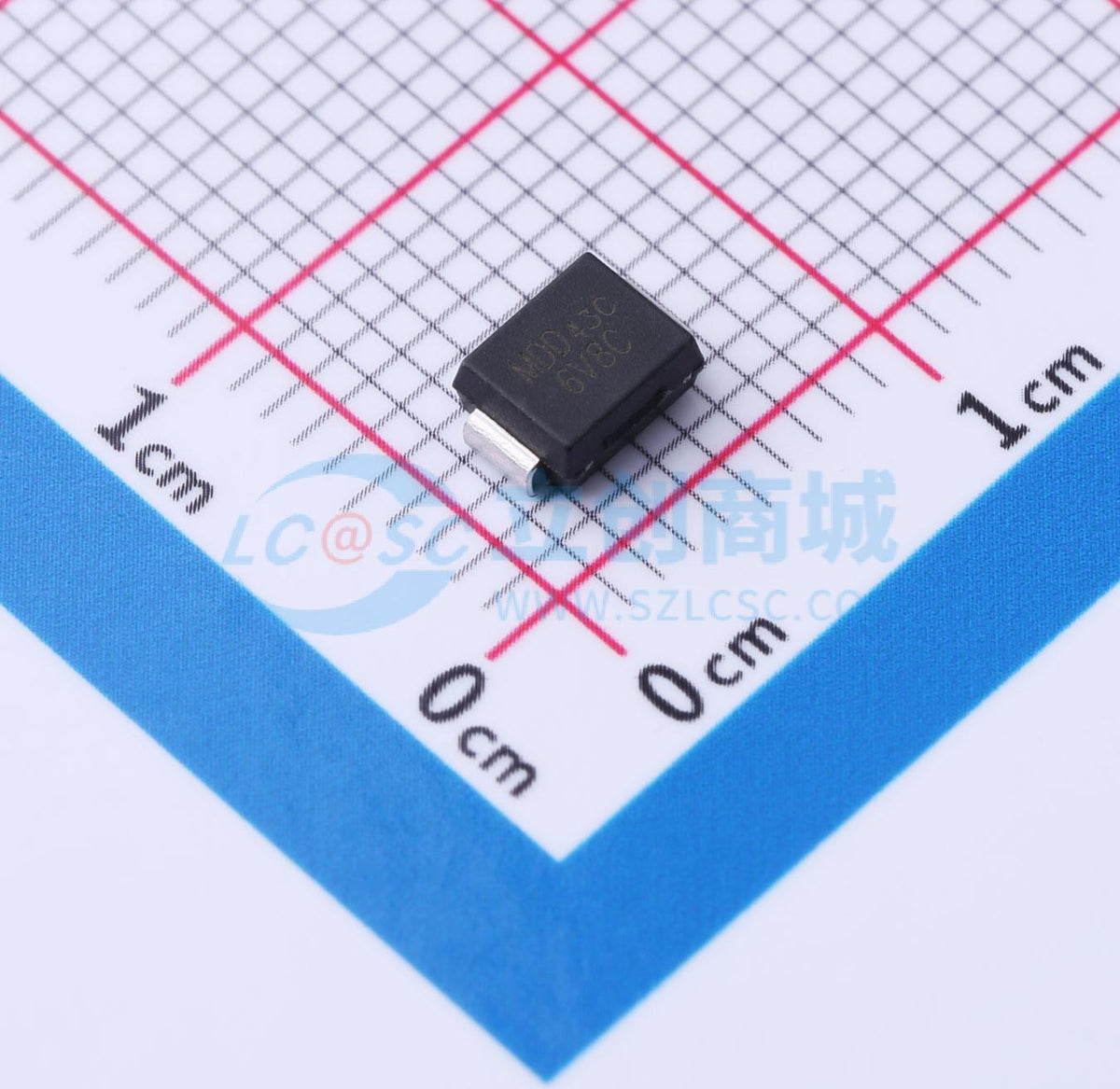 Diode bảo vệ TVS/ESD P6SMB6.8CA MDD 5.8V - Techcore Việt Nam
