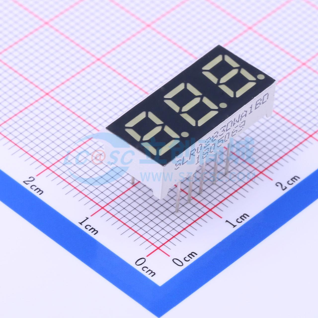LED 7 đoạn SLR0283DWA1BD SUNLIGHT Anode chung C225884 - Techcore Việt Nam